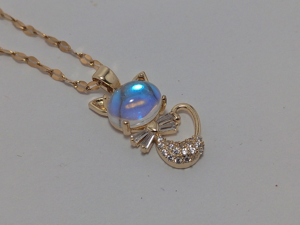 Collar de gatito tornasol