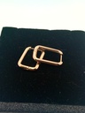 Aretes Argollas Rectangulares