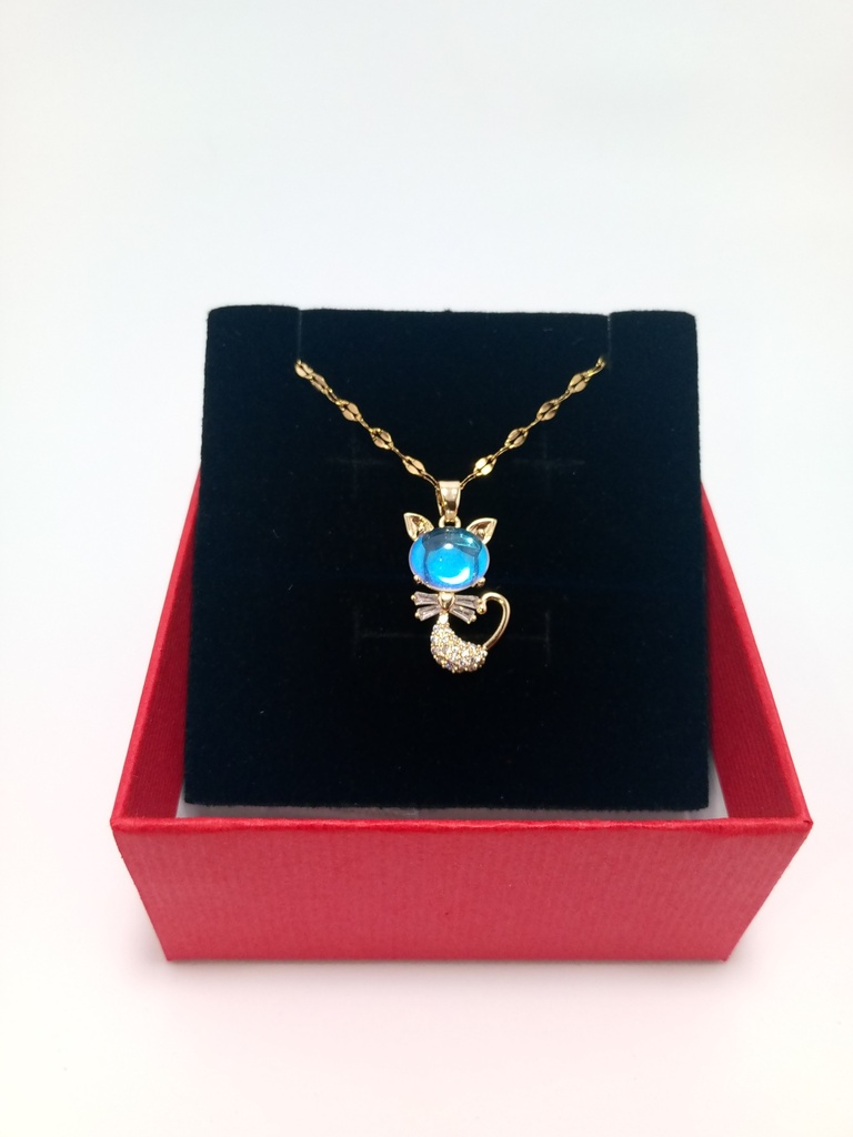 Collar de gatito tornasol
