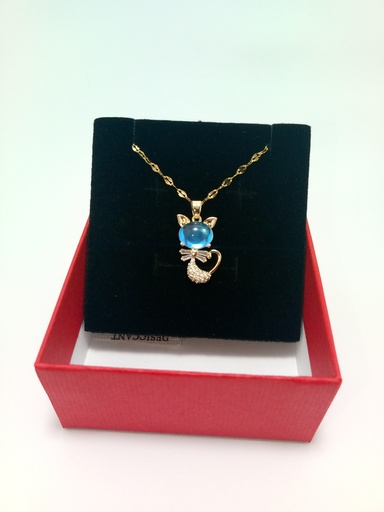 Collar de gatito tornasol